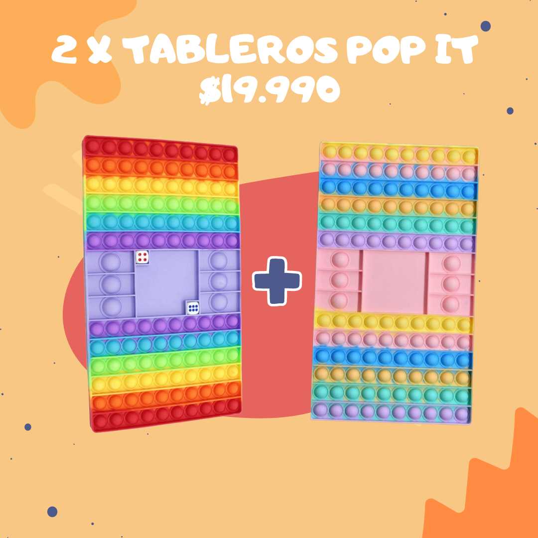 Pop It Tablero Mágico