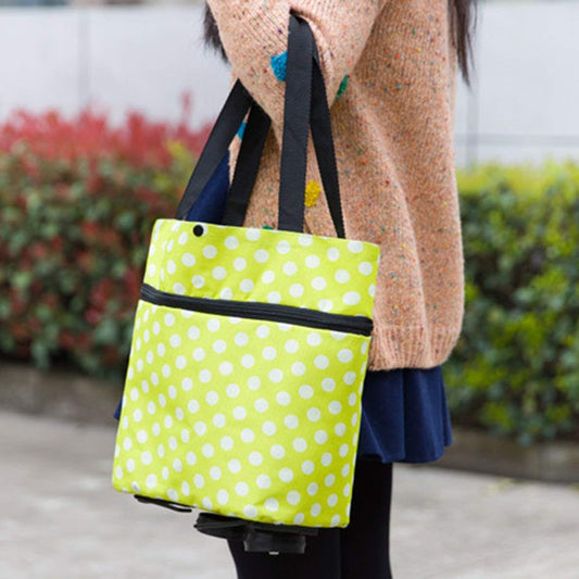 BOLSA DE COMPRA PLEGABLE CON RUEDAS